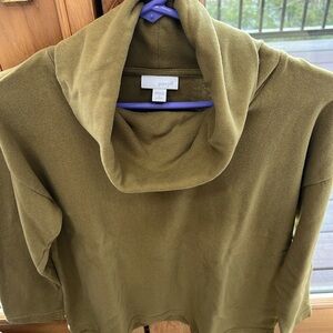 Women’s cowl neck sweater top